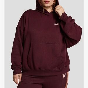 Victoria's Secret Deep Burgundy Hoodie